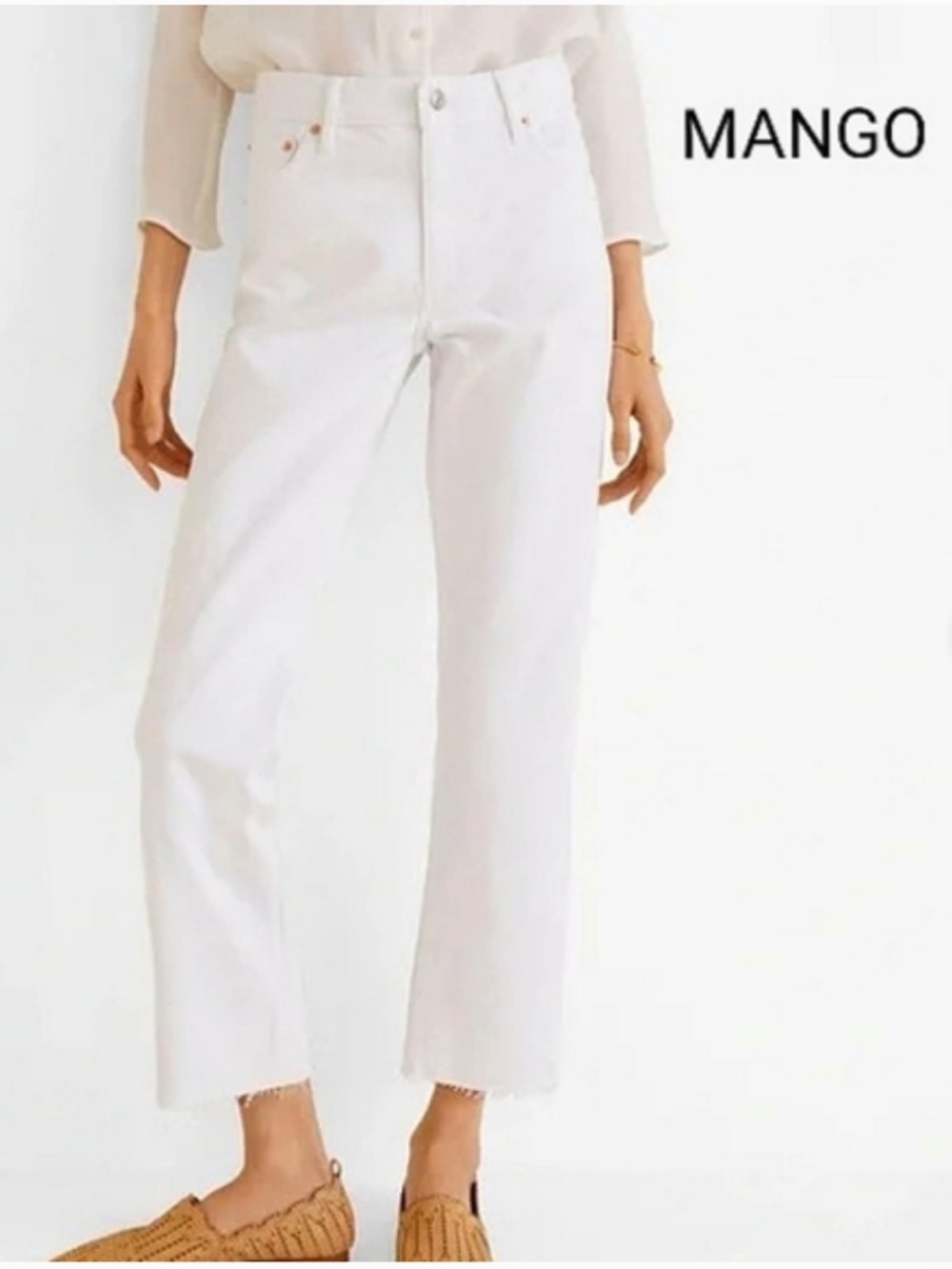 MANGO | Sayana Organic Cotton Straight Jeans